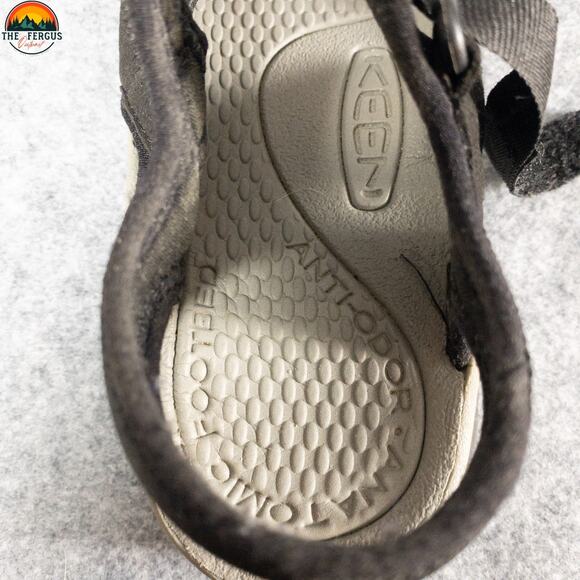 Keen Rose Strappy Sandals Black Adjustable Hook And Loop 1008783 Women's Size 8 - Picture 9 of 12